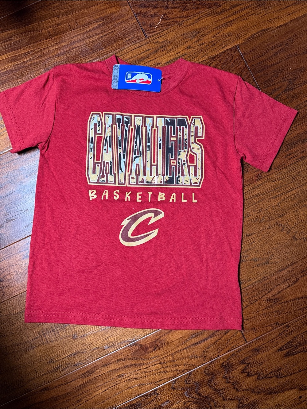 NBA Cavaliers Red Kids' Short Sleeve Team T-Shirt